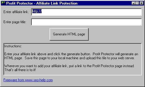 Profit Protector - Protect your affiliate links
